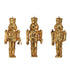 5 Gold Nutcracker Ornament - A. Dodson's