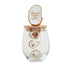 3 Oyster Wine Glass & Stopper Set By Mud Pie