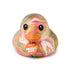 Jumbo Squishy Rainbow Marbled Duckie