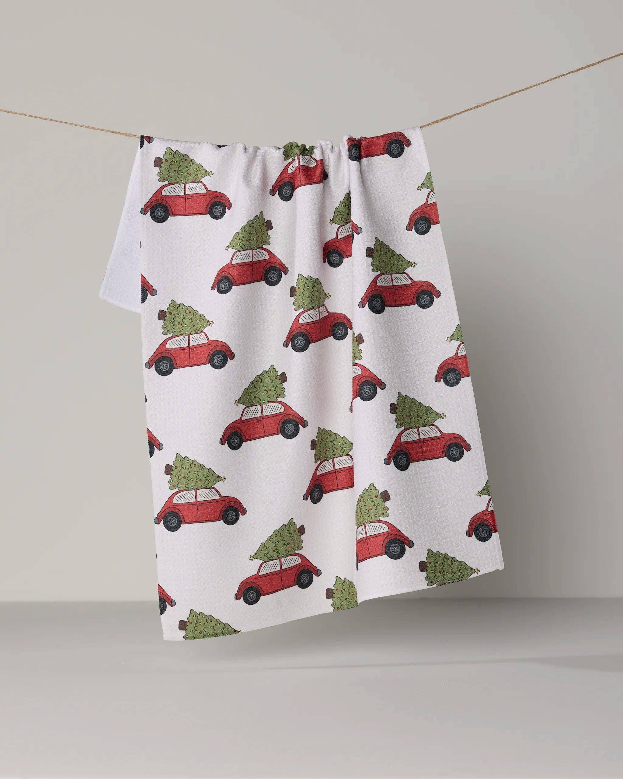 Merry Miles Tea Towel - Holiday 2026