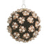 Pearl Clustered Black Ball Ornament - A. Dodson's