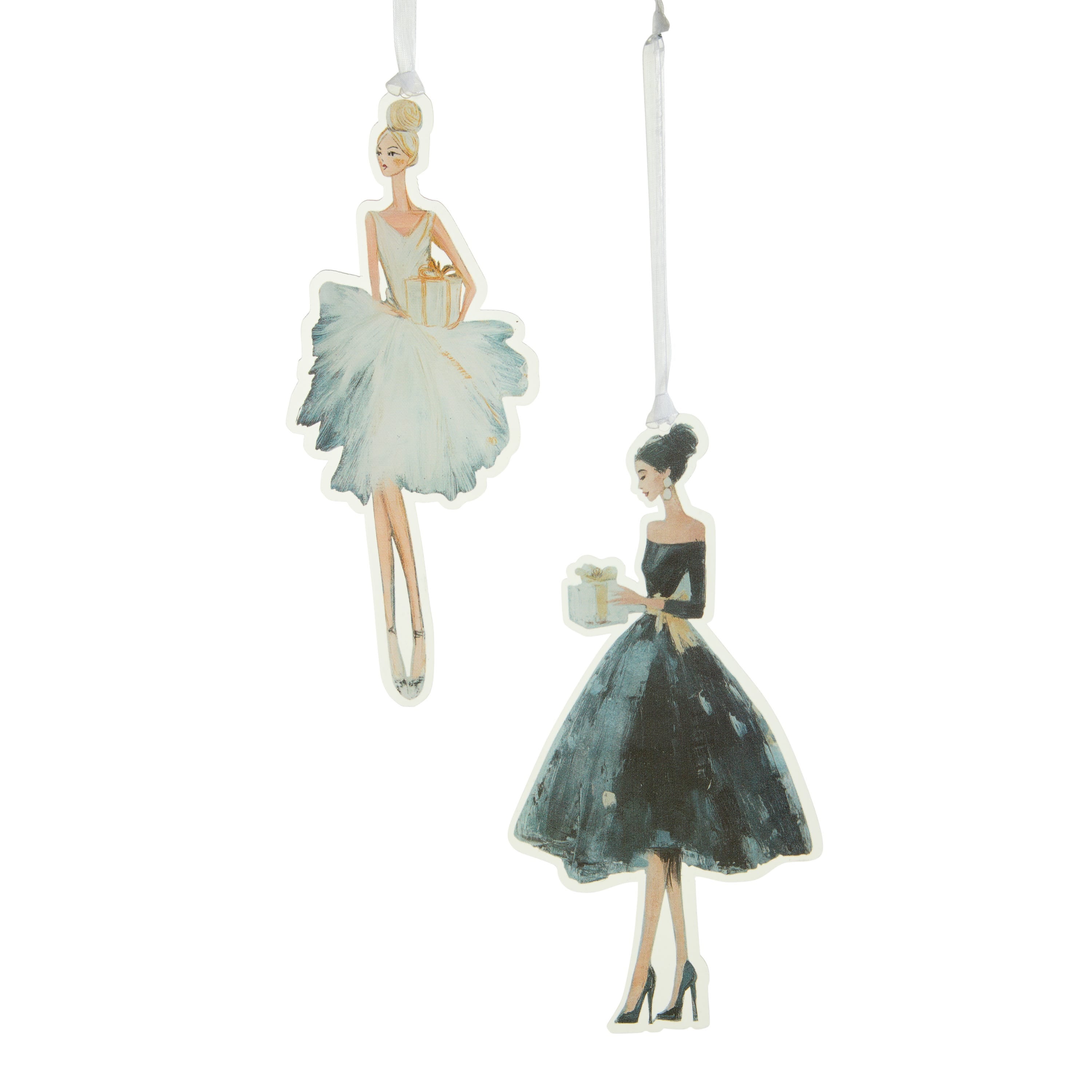 7 Moonlight Acrylic Ornaments - A. Dodson's