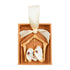 Oyster Nativity Ornament by Mud Pie
