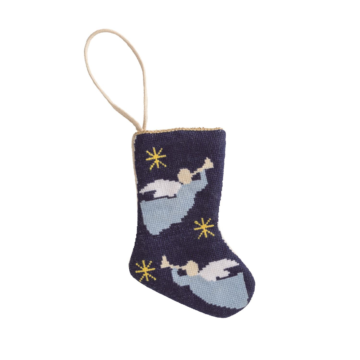 Mini Angel Stocking By Mud Pie