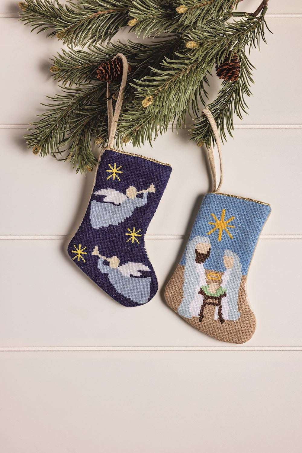 Mini Angel Stocking By Mud Pie
