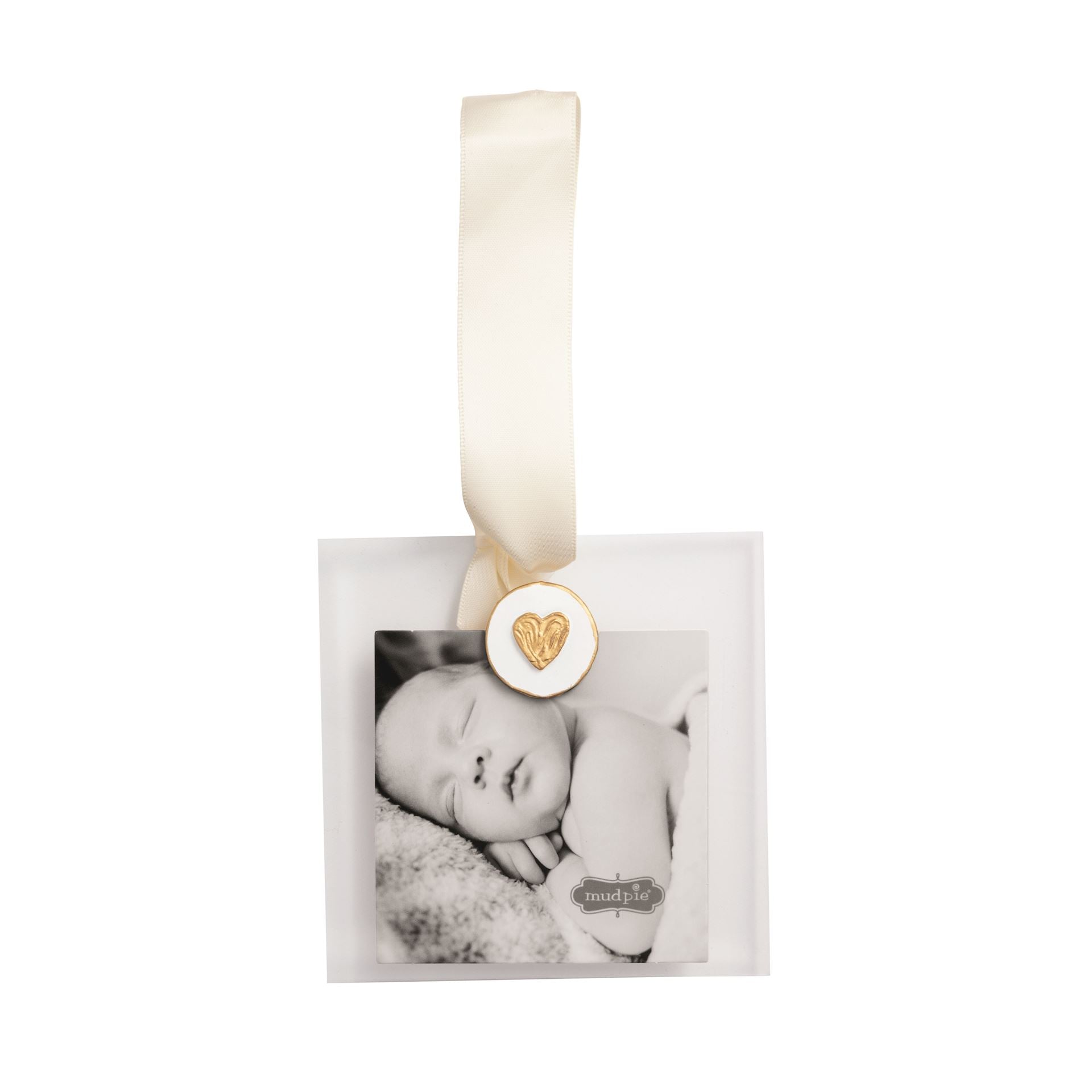 Gold Intaglio Ornament by Mud Pie