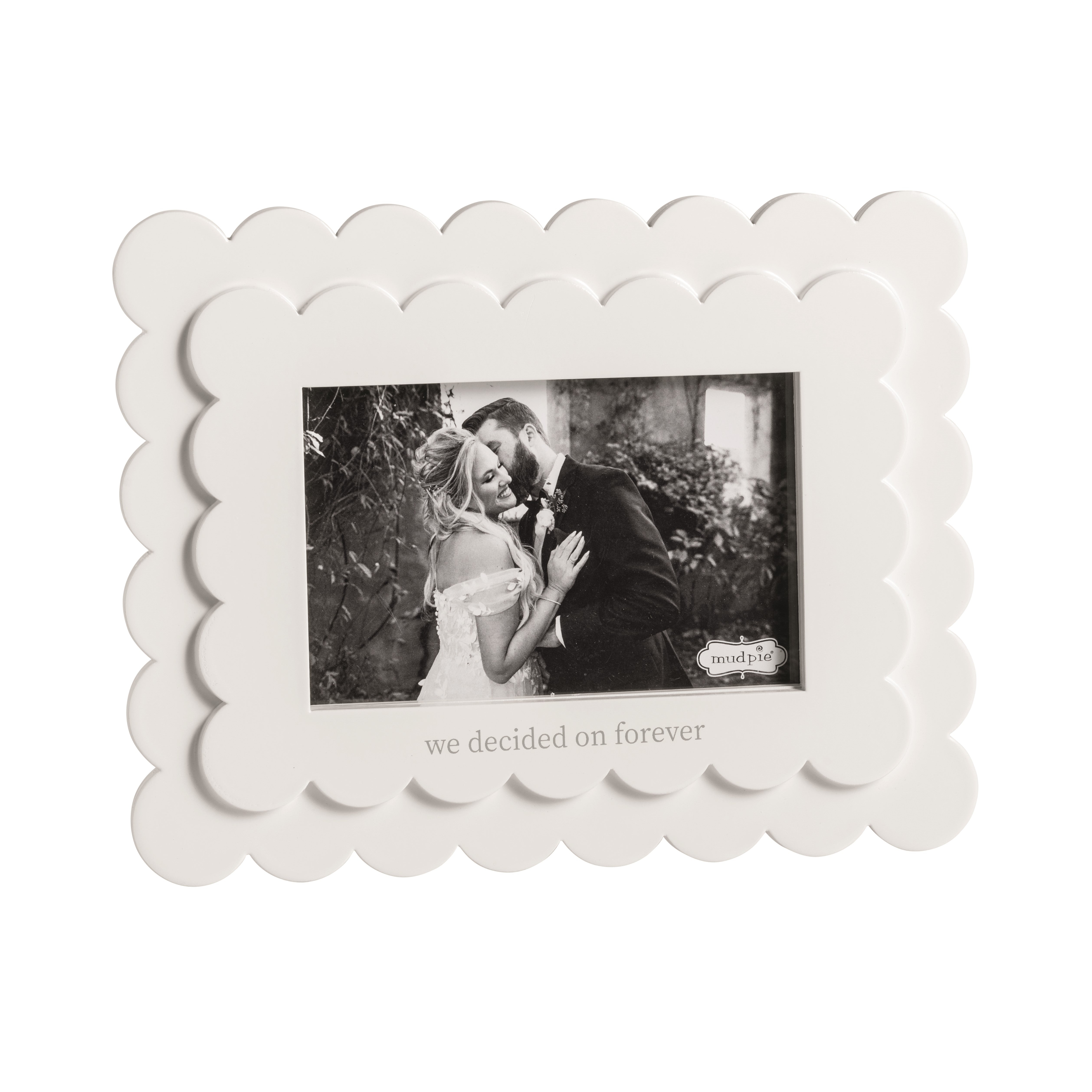 Decided On Forever Scallop Frame