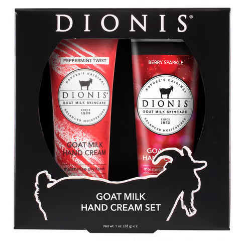 Dionis Goat Milk Hand Cream & Lip Balm Set - Berry Spice