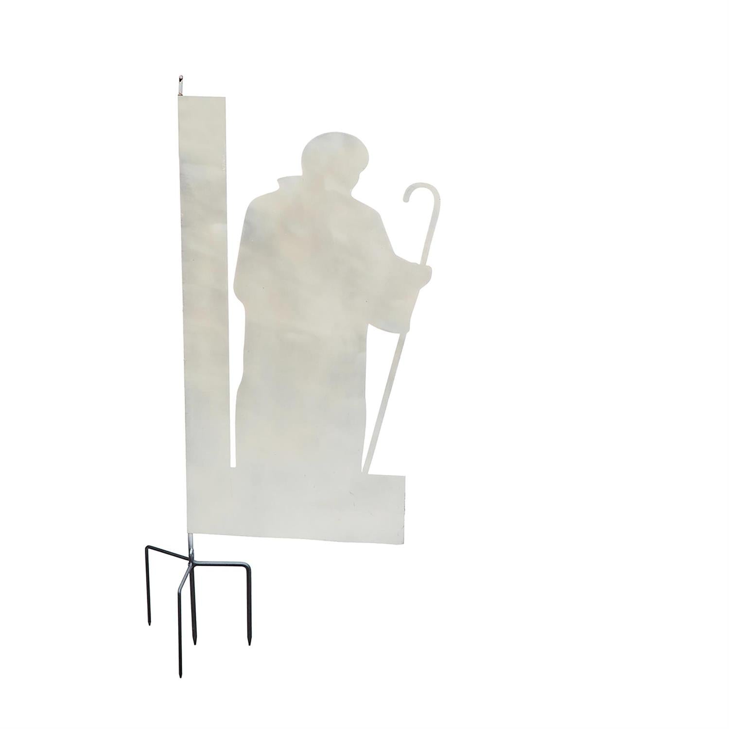 Nativity 3-pc Laser Cut Metal Yard Nativity Scene