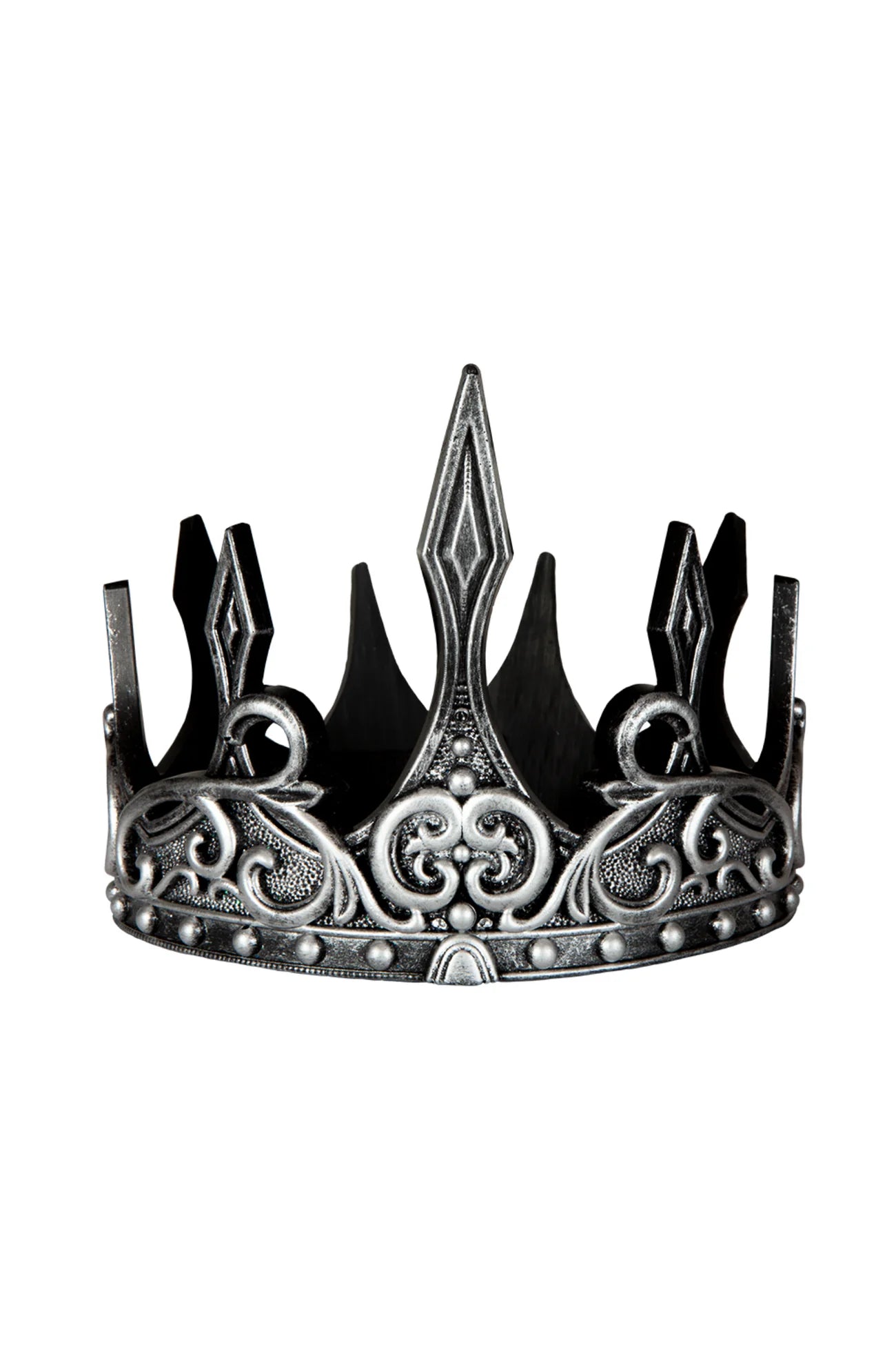 Medieval Crown, Silver/Black - A. Dodson's