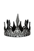 Medieval Crown, Silver/Black - A. Dodson's