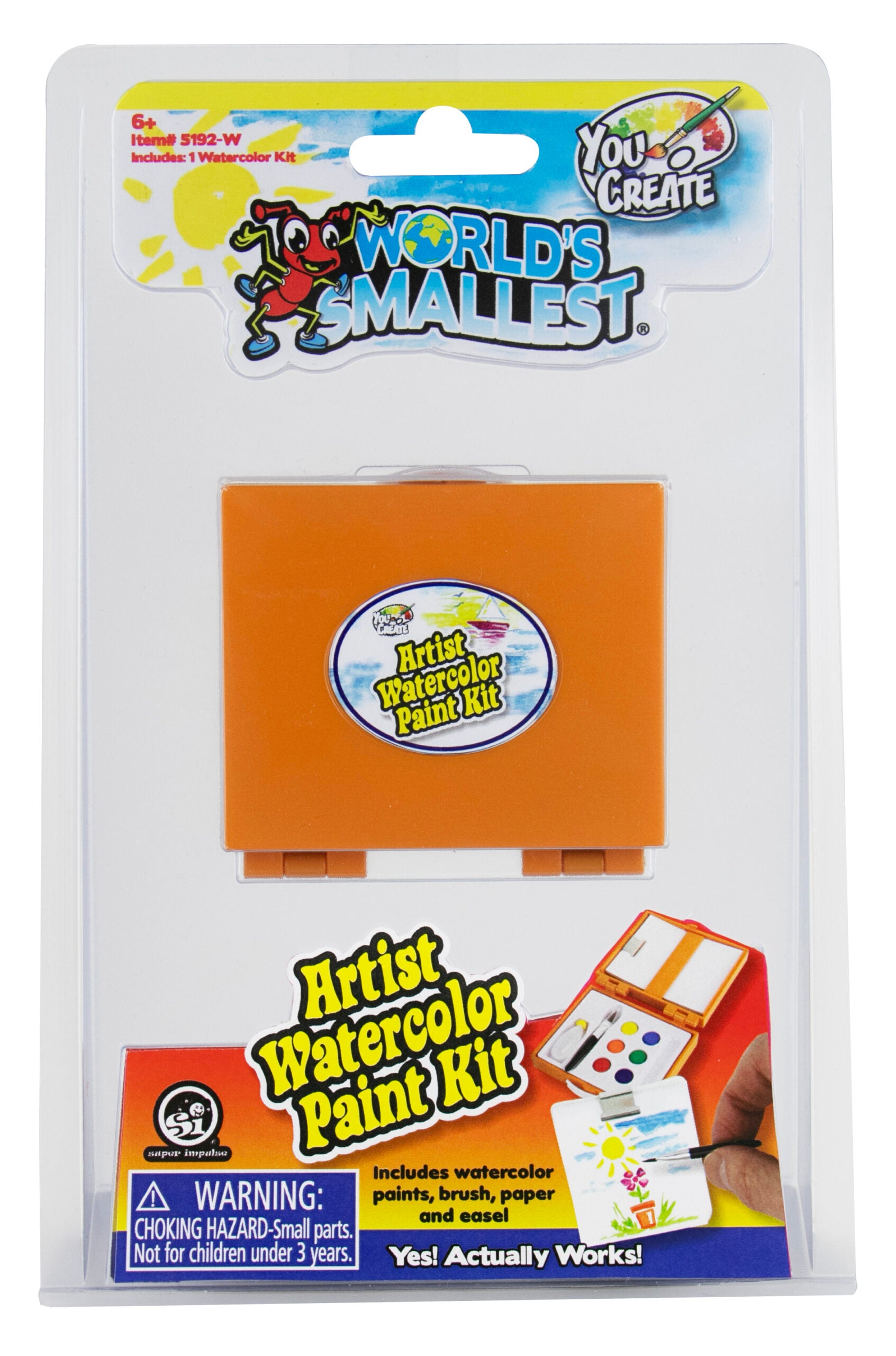 World's Smallest You Create Watercolor Set