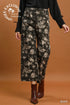 Patsy Floral Crop Wide-Leg Pants