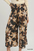Livy Floral Dot Wide-Leg Pants