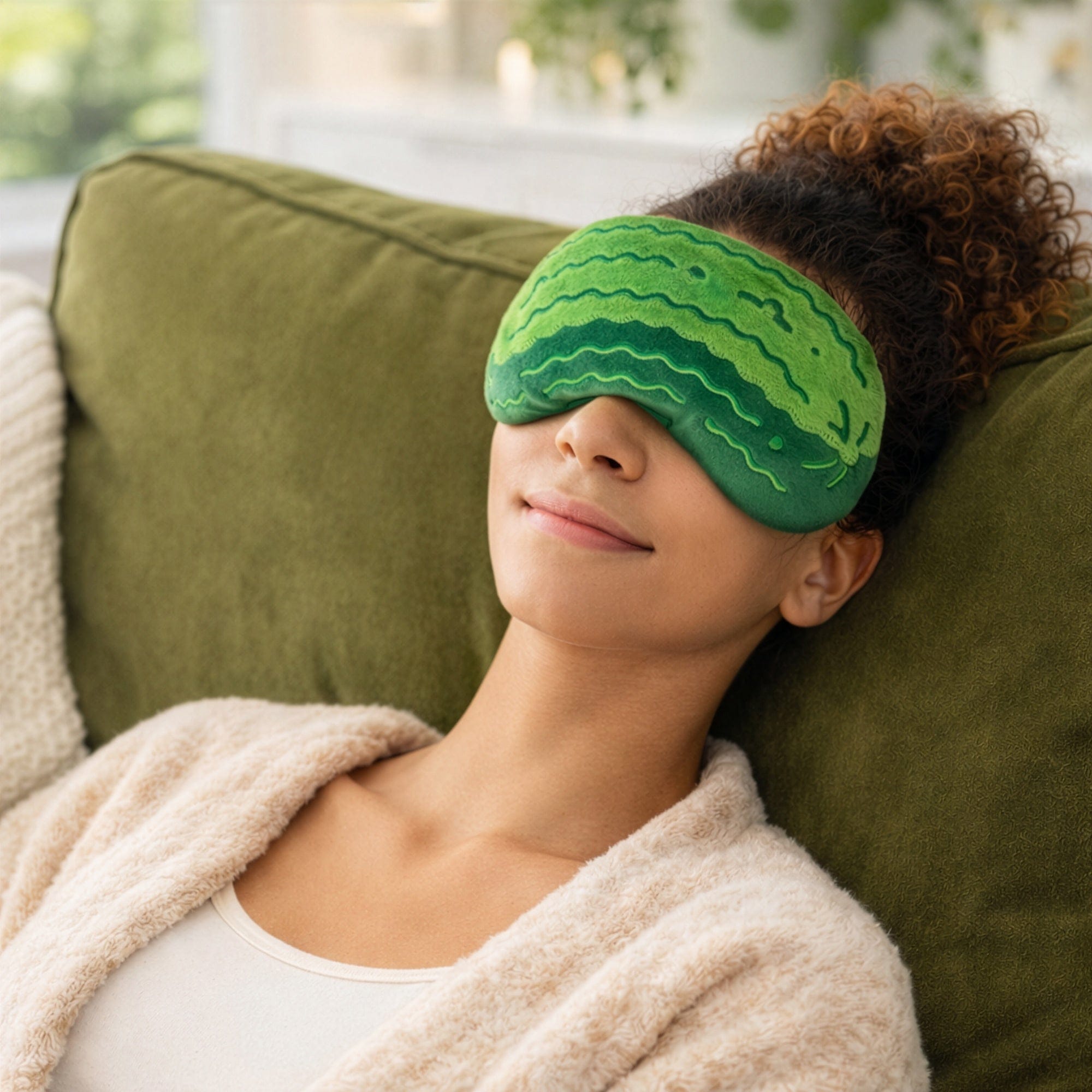 Dilly Dally Pickle Eye Pillow - Hot & Cold Comfort Pack by Fred
