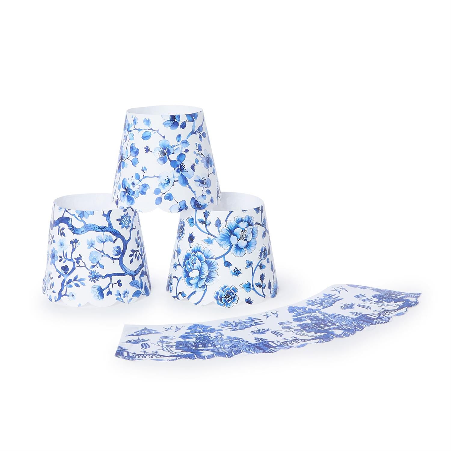 Chinoiserie Paper Shade Covers