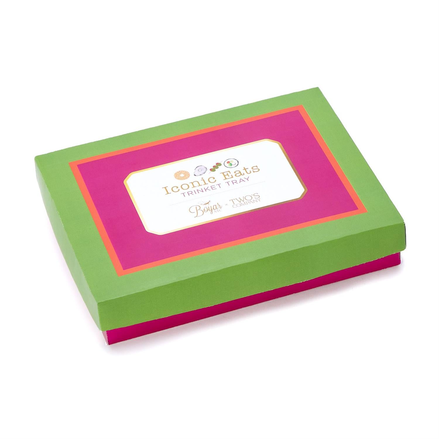 Icon Trinket Tray with Saying in Gift Box