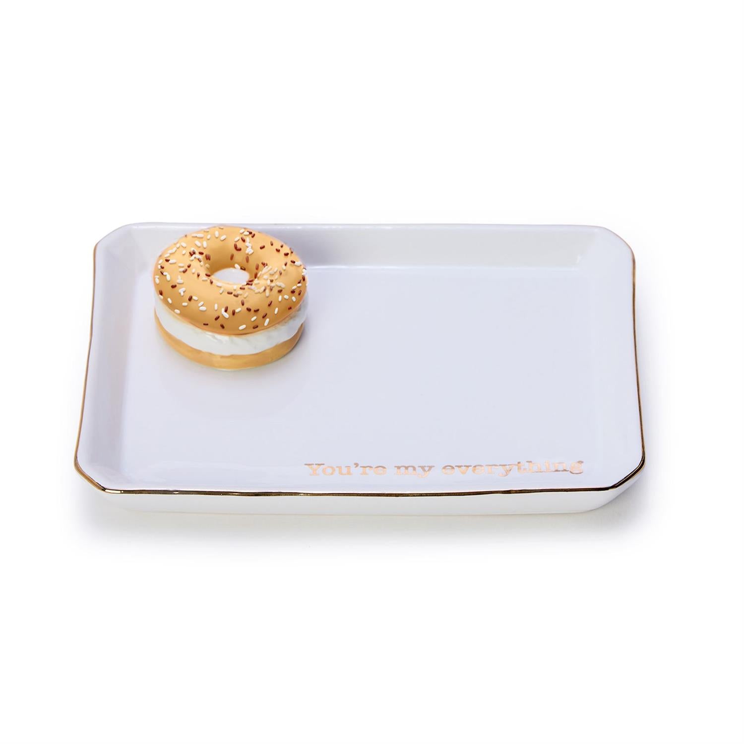 Icon Trinket Tray with Saying in Gift Box
