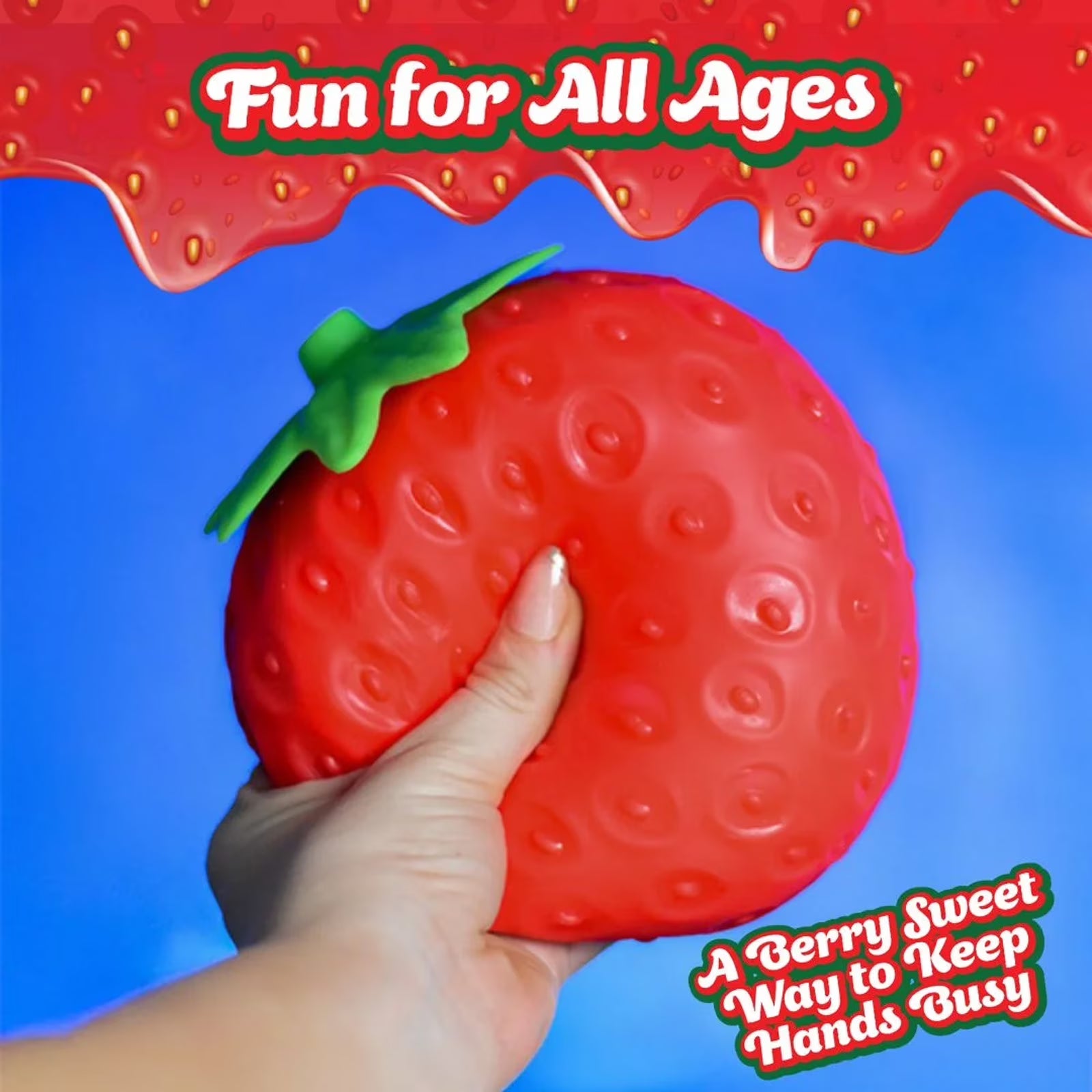 SQUEEZHY YUM STRETCH STRAWBERRY