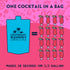 Strawberry Daiquiri in a Bag Cocktail/Mocktail Slushie Mixer