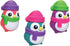 NeeDoh Polar Glow Penguin - Sensory Squeeze Toy - Assorted Colors Glow in The Dark
