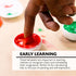 4-Color Washable Finger Paint Set, Ages 3+