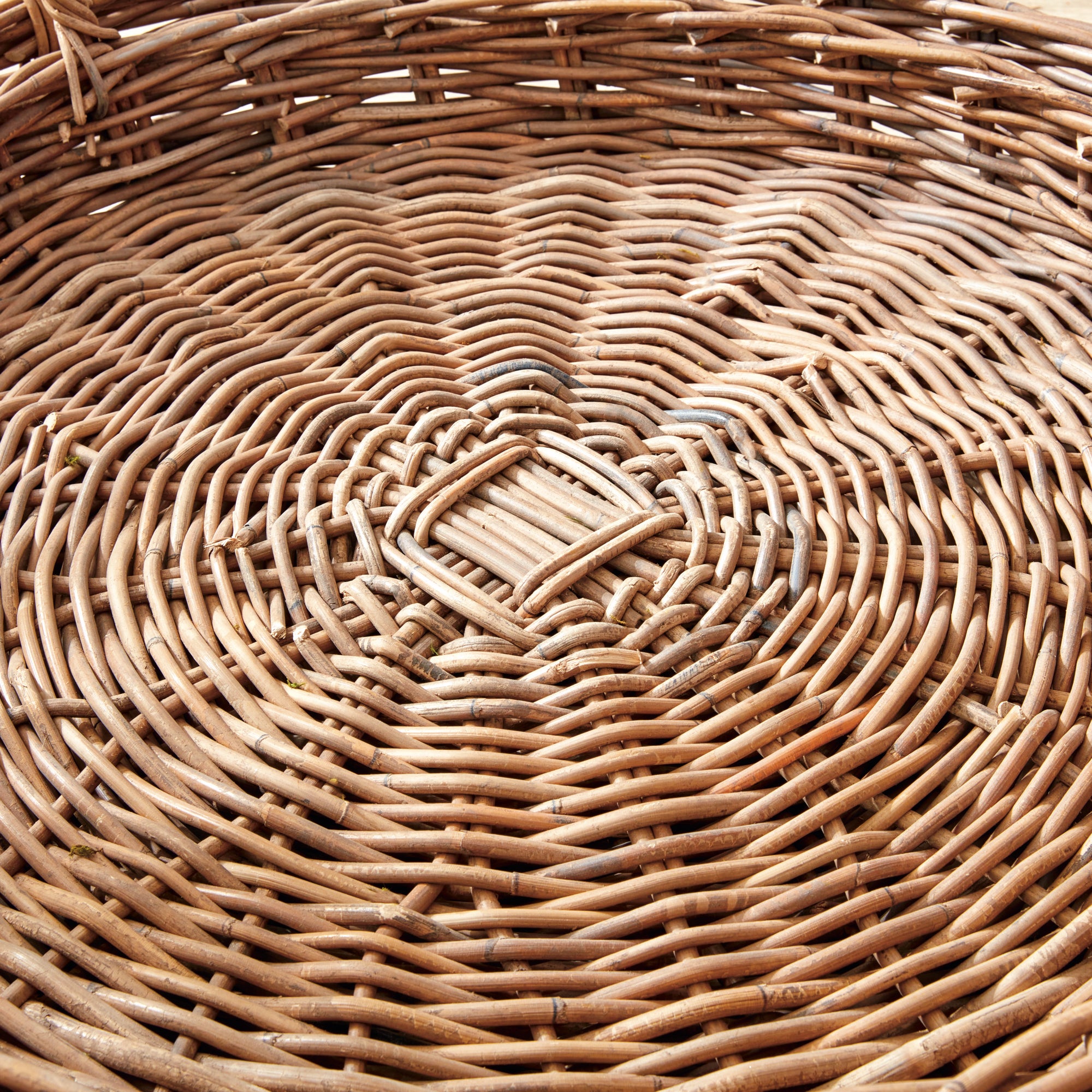 Normandy Extra Large Low Round Baskets, Set Of 2 - View 5