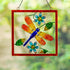 Pollinator Garden Indoor Wall Décor, Metal with Chain