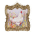 Chicken in Gold Decorative Frame, 20" L x 23" H