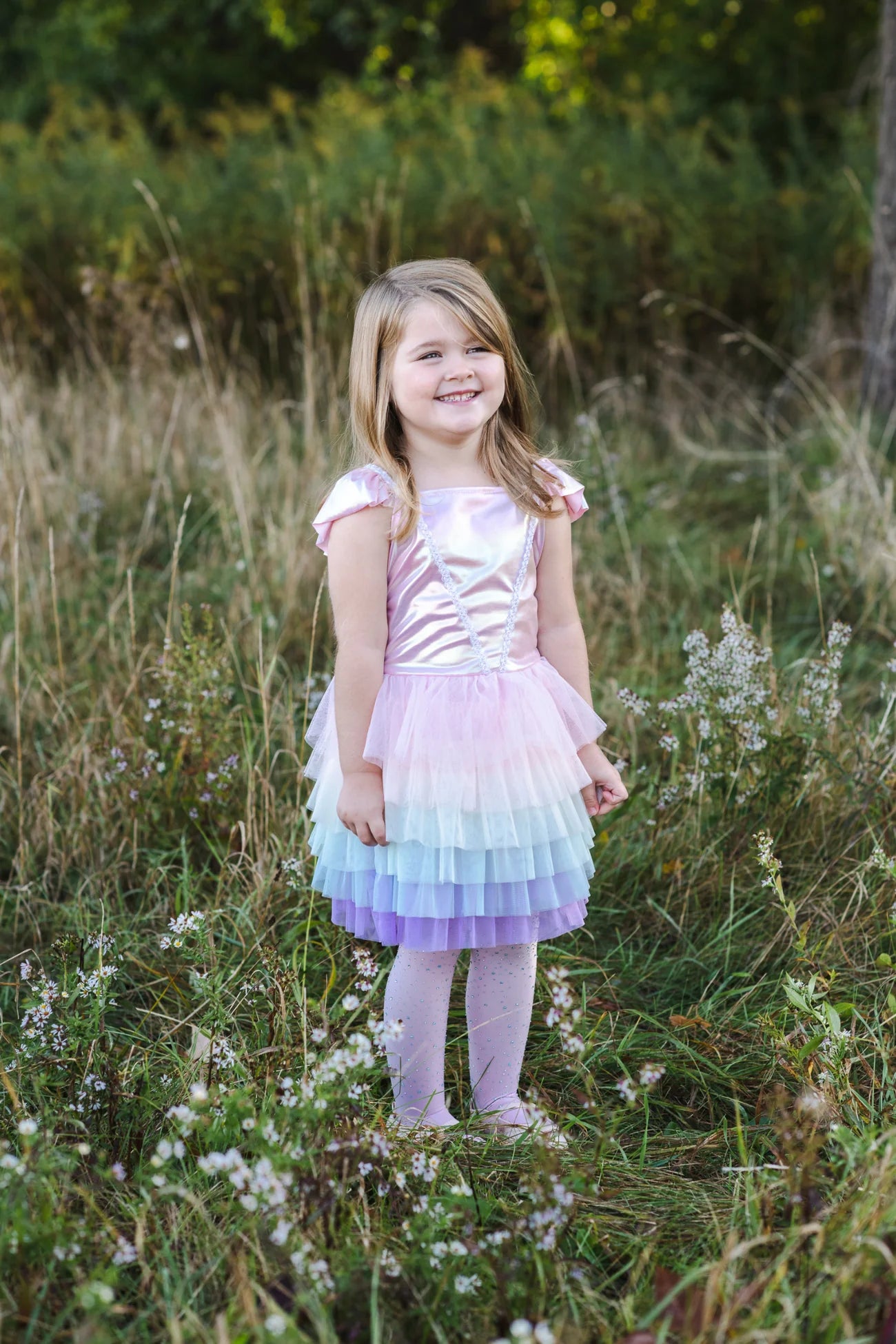 Rainbow Ruffle Tutu Dress - A. Dodson's