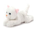 Scoopz White Cat 8" Plush by Zoologee
