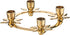 Brass Snowflake Advent Ring - (8" diameter)