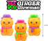 NeeDoh Squishmas Ginger Glowman - Christmas Squeeze Toy
