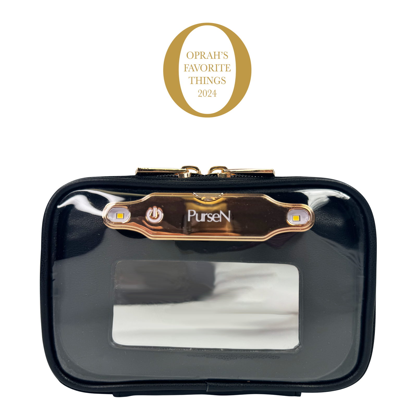 LITTMINI • Lighted Mirror Case • Black