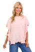 Pink Rigsby Scallop Sweater