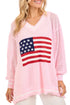 Blush Americana Sweater