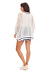 White Americana Sweater
