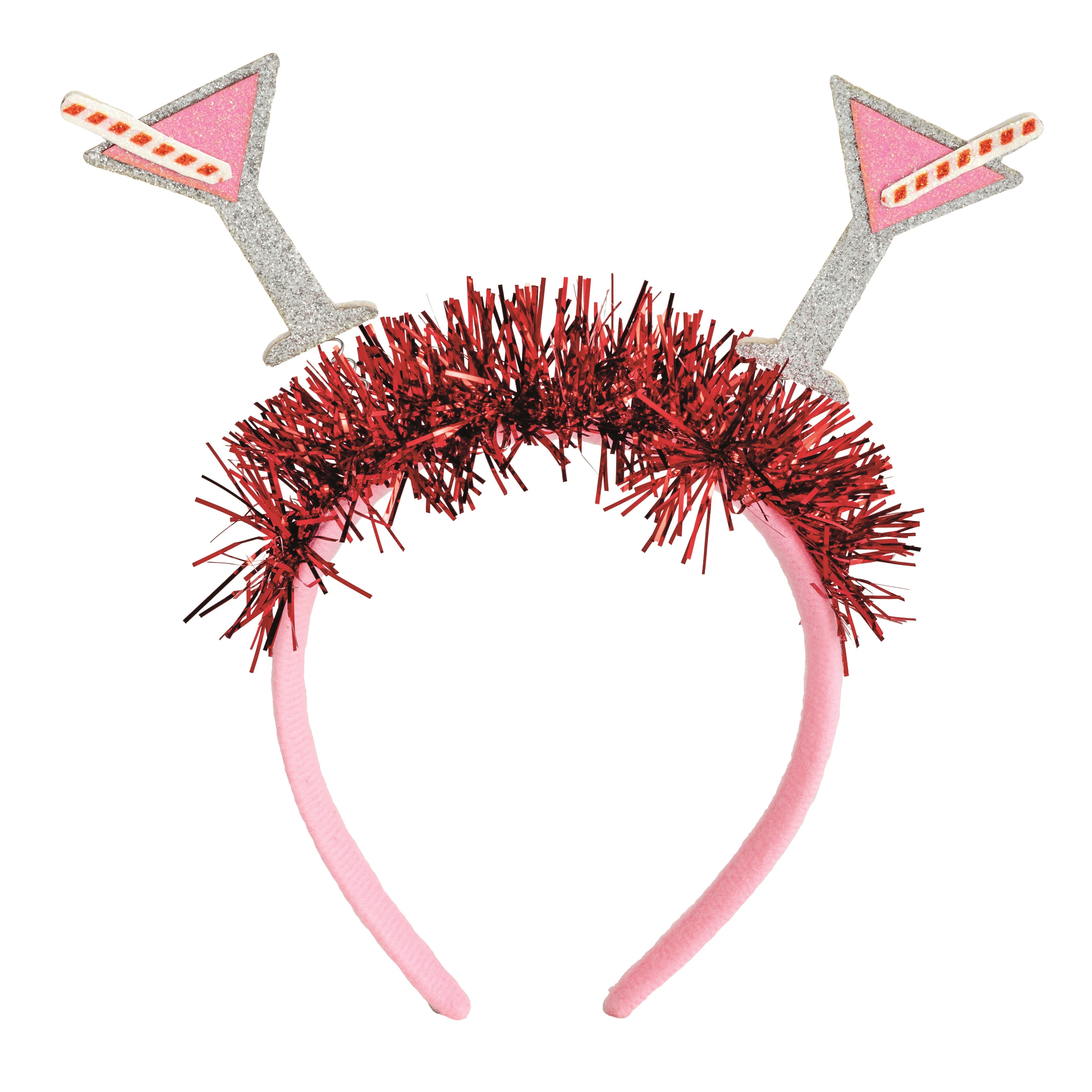 Pink Drink Holiday Felt Headband By Mud Pie