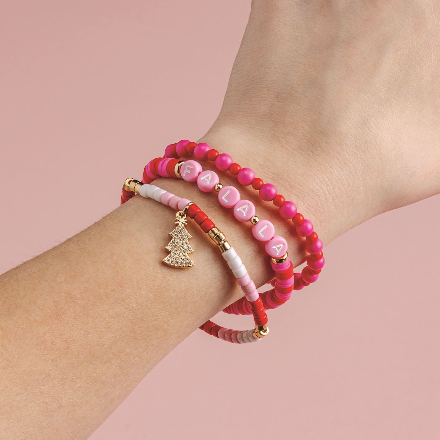 Fa La La Holiday Bracelet Set By Mud Pie