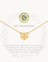 Spartina Sea La Vie Necklace 18" Sea Wonders/Sand Dollar Gold