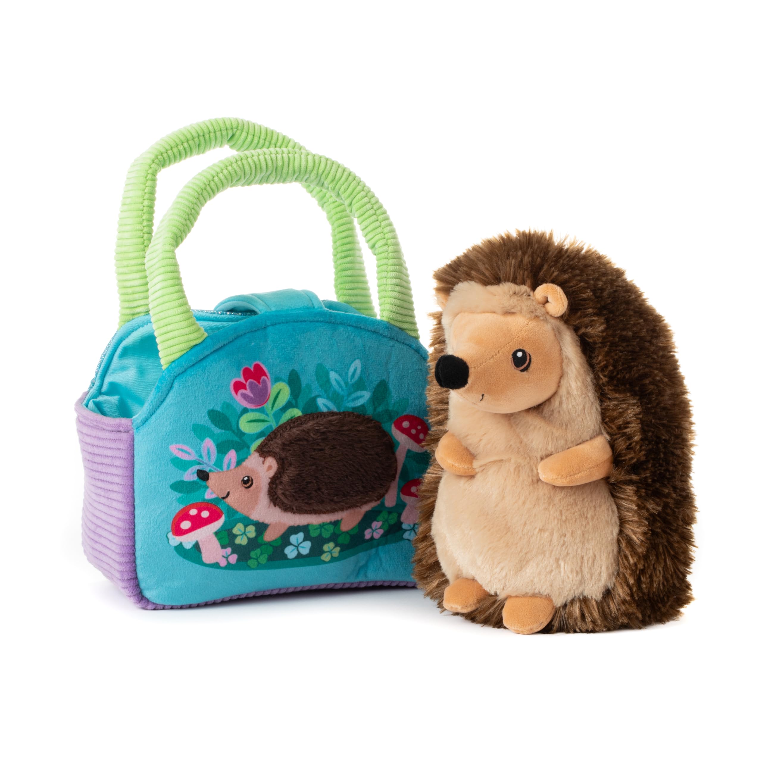 Purse & Plush Hedgehog by Zoologee