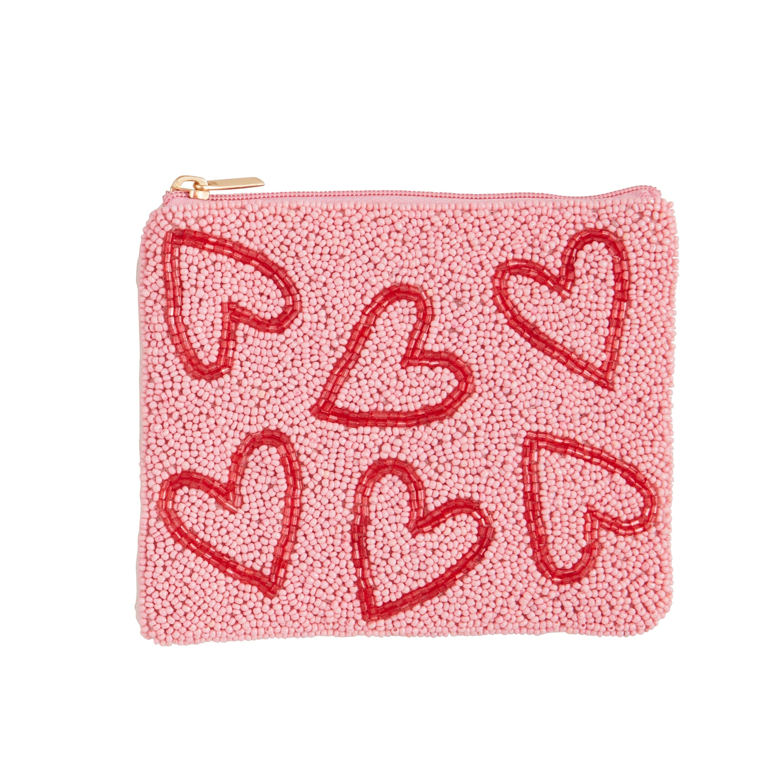 Valentine Beaded Case-Pink By Mud Pie
