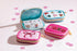 Hot Pink Xoxo Pill Case  By Mud Pie