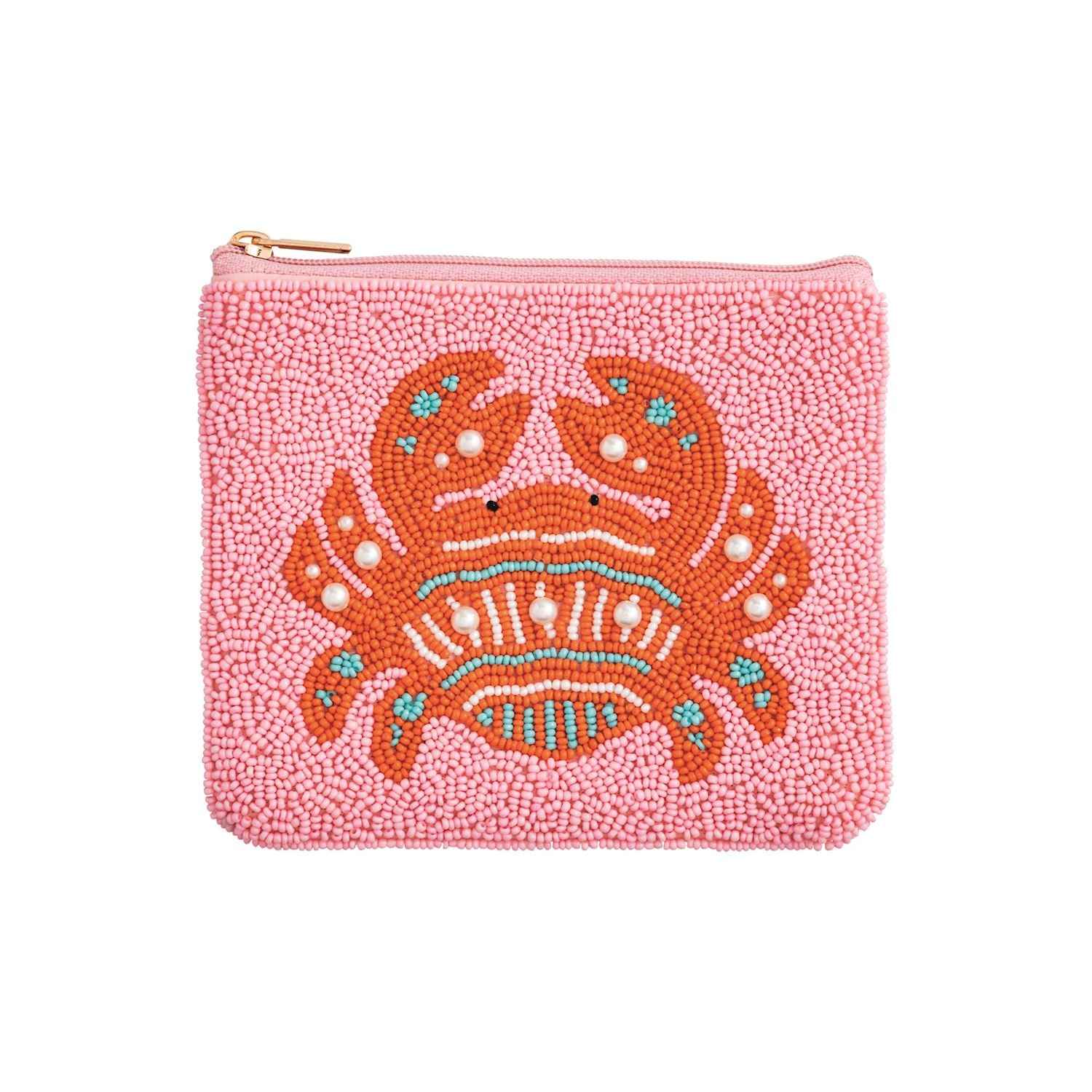 Pink Coastal Beaded Case