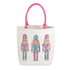 Pink Holiday Sparkle Tote by Mud Pie
