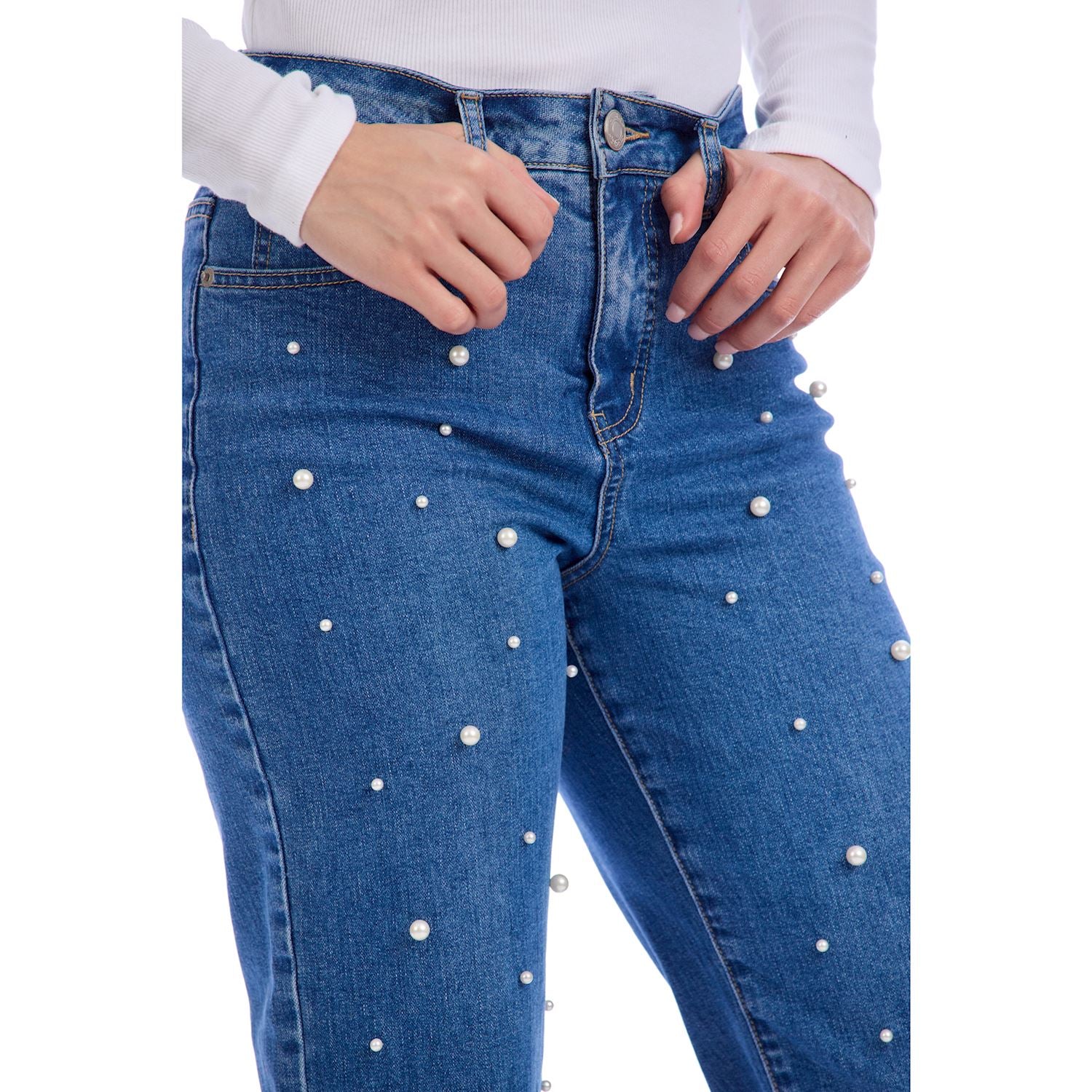 Bullock Pearl Jeans By Mud Pie