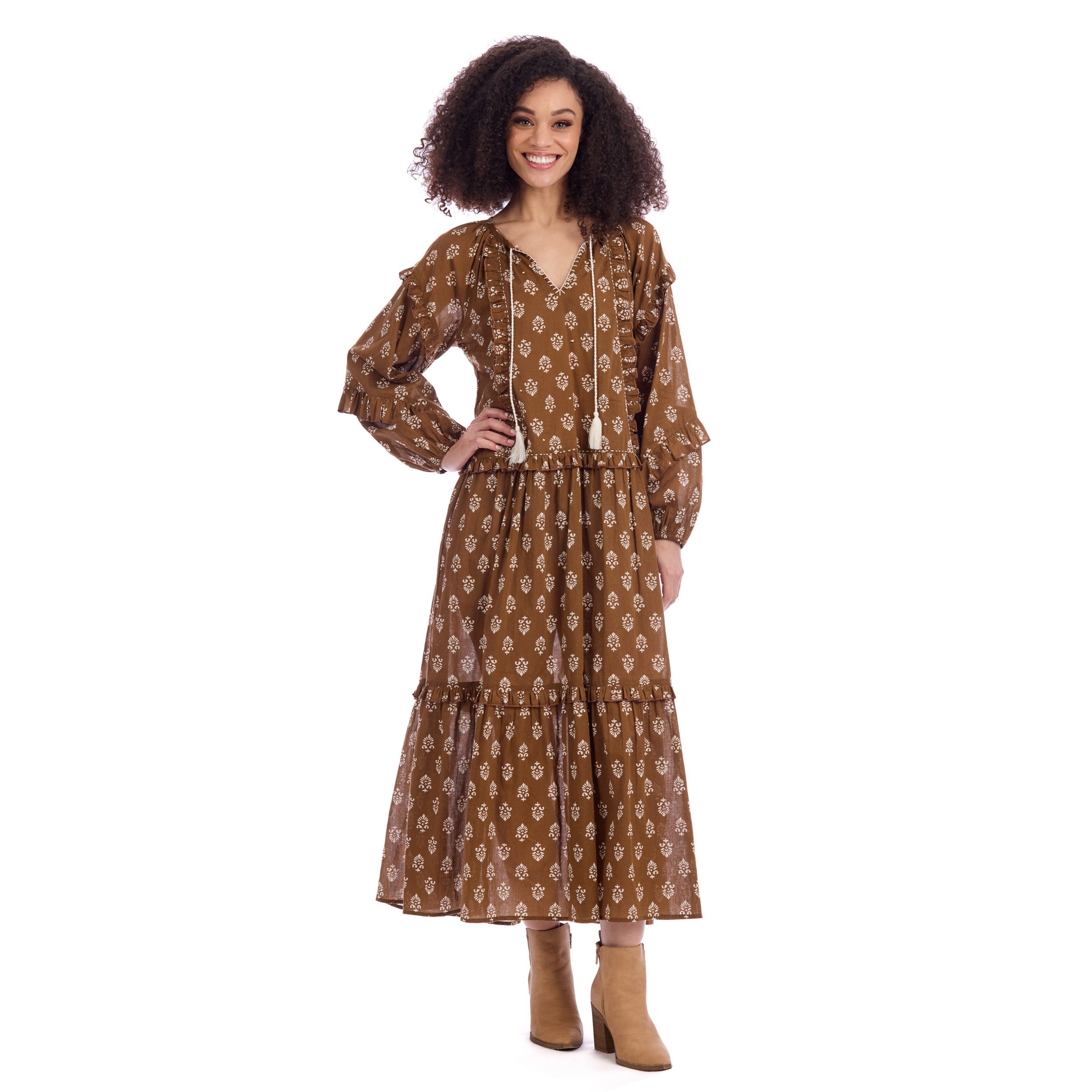 Hubbard Maxi Dress By Mud Pie