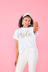 Bride Sparkle Top By Mud Pie