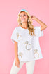 Bride Sparkle Ring Top By Mud Pie