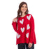 Red Valentine's Sparkle Sweatshirt By Mud Pie